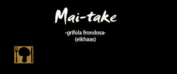 Mai-take gedroogd