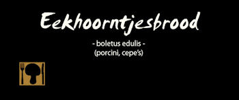 Eekhoorntjesbrood gedroogd